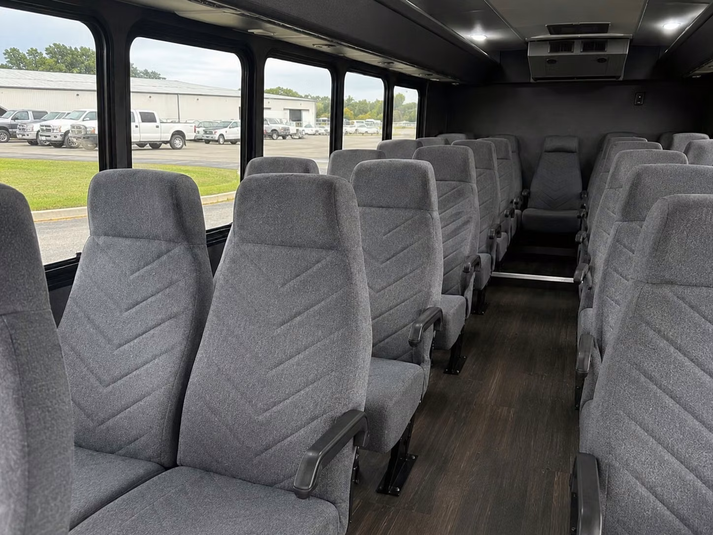 15 passenger minibus inside