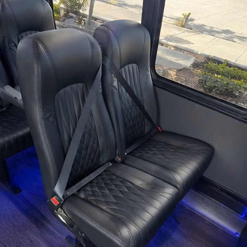 35 passenger minibus inside