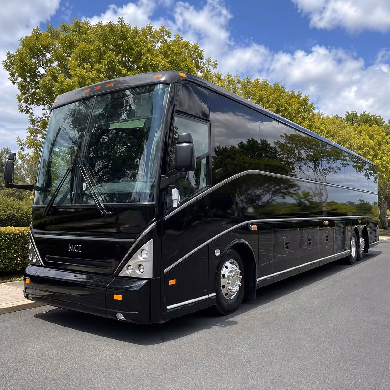 austin 56 passenger charter bus rental