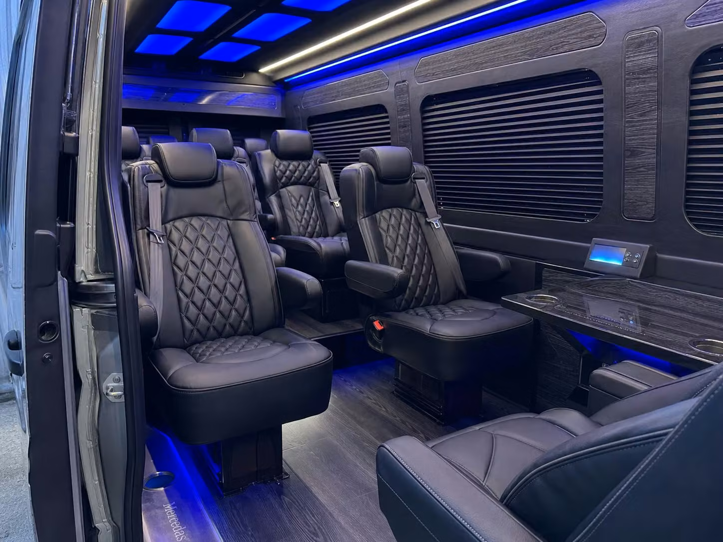 sprinter van transportation for groups and events across austin
